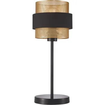Lampička Stolní lampa Italux Bans černá, žlutá 40 W