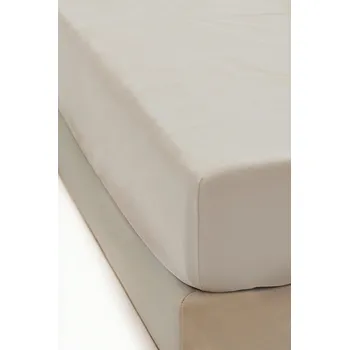 Prostěradlo PROSTĚRADLO PLYŠOVÉ S GUMOU MEDVÍDEK TEPLÉ MIKROVLÁKNO 90x200 +30 CM BÉŽOVÉ