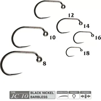 Rybářský háček Muškařské háčky Traper Hikara JC10