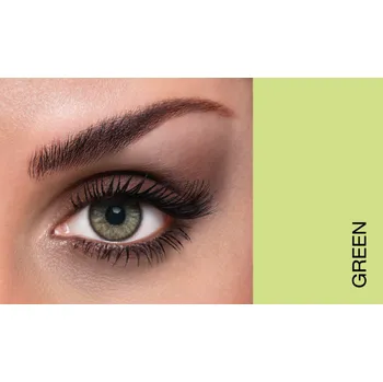 Kontaktní čočky barevné čočky Lacelle Tri-kolor (2 čočky) Green nedioptrické