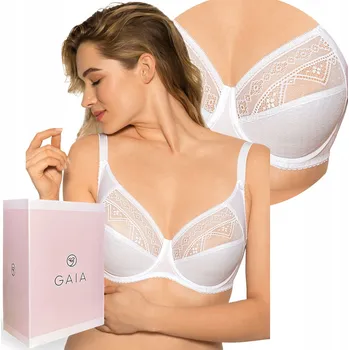 Dámské oblečení Podprsenka bílá, měkká Gaia 059 BS 75C