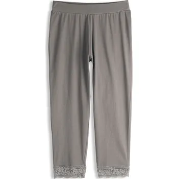 Dámské legíny GATE Bavlněné 3/4 legíny s krajkou 44 226-0682/853