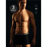 Sinsay - Bavlněné boxerky 3 pack - černá - 218GW-99X - 218GW-99X-XS