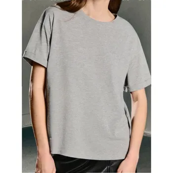 Sinsay - Tričko s krátkým rukávem - šedá - 516EU-9MM - 516EU-9MM-XS