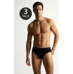 Sinsay - Sada 3 kusů kalhotek s vysokým podílem bavlny - černá - 208GW-99X - 208GW-99X-S