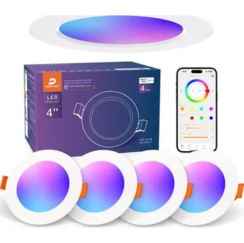 DUSKTEC LED zapuštěné bodové světlo 10 W RGBWW