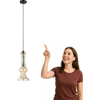 Závěsné svítidlo Italux Matias 1 - světelný bod patice E27