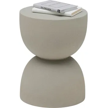 Konferenční stolek Odkládací stolek Tondo šedá, šedohnědá, 45 cm, 34 cm, 34 cm