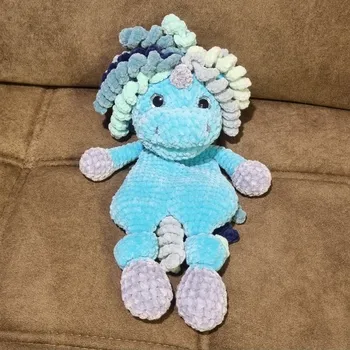 Dětsný nábytek Háčkovaný jednorožec - dekorace do dětského pokoje varianta: 2