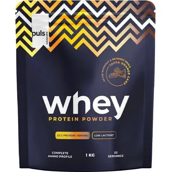 Protein Puls Nutrition Whey Protein – syrovátkový proteinový koncentrát (1 kg) vanilka