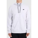 Pánská mikina 4F SWEATSHIRT LEO XXL Šedá, Černá