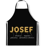 IMPAR Zástěra Mužská jména Gold, Josef