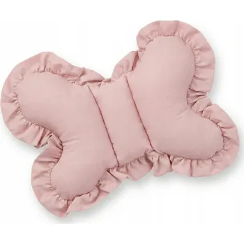 Polštář Polštář Motýlek proti otřesům pro děti 100% Bavlna s vlnkou růžový