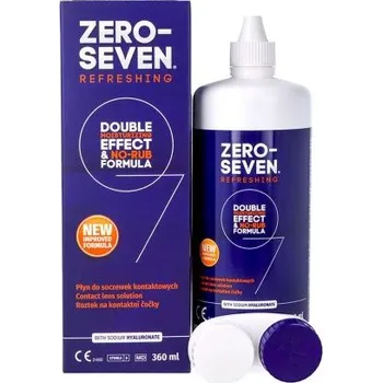Kontaktní čočky roztok Zero Seven Refreshing 360 ml