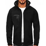 PÁNSKÁ SOFTSHELLOVÁ BUNDA ČERNÁ T019 DENLEY_M