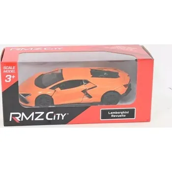 autíčko LAMBORGHINI REVUELTO 2024 MODEL KOVOVÝ RMZ CITY 1:32/39 ORANŽOVÝ