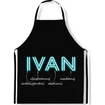 IMPAR Zástěra Mužská jména Neon, Ivan