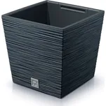 Květináč FURU SQUARE LOW antracit Velikost: 30 cm