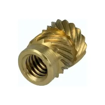 Vývojová deska Závitová zápustná vložka M3x6x4 mosazná