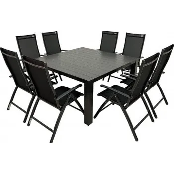 Zahradní sestava Doppler PRATO EXPERT - zahradní hliníková souprava 8+1