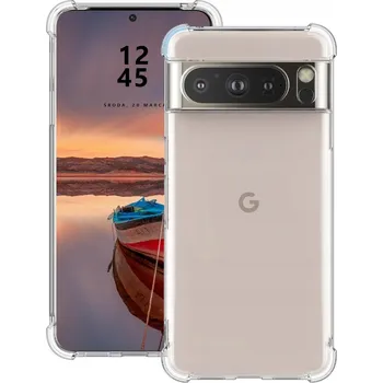 Pouzdro na mobilní telefon Zadní Kryt WWW pro Google Pixel 8 Pro 5G bezbarvý