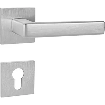 Dveřní kování TI - SONIA - HR 3095Q 5S rozety PZ, klika/klika OCS - Chrom broušený (96)