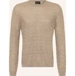 Giorgio Armani Pánský Svetr S Kašmírem A Hedvábím, khaki, M