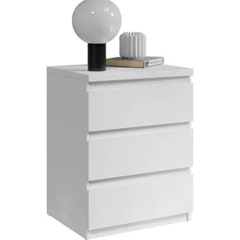 Noční stolek Noční stolek Olli bíla, bílá, 45 cm, 61,4 cm, 38 cm