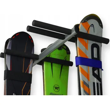 Věšák SKLÁDACÍ DRŽÁK / VĚŠÁK NA 4 PÁRY LYŽÍ WS03(4)