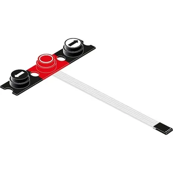 Pohon brány trojtlačítko foliové pro GIGAcontrol A, GIGAcontrol T - náhradní trojtlačítko pro řídící jednotku pohonu průmyslových vrat Sommer GIGAsedo