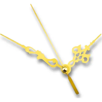 Hodinové ručičky Rustikální 3 s vteřinovkou 86/59 - zlaté