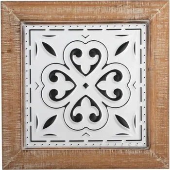 Casa de Engel Home Dřevěná závěsná dekorace, 0/24 Fialová UNI (2780904)