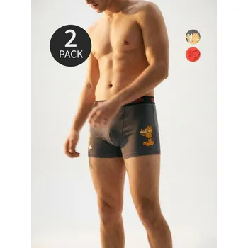 Boxerky Sinsay - Sada 2&nbsp;boxerek Garfield - vícebarevná - 441GW-MLC - 441GW-MLC-XXL