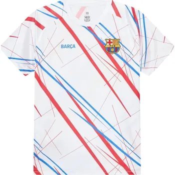 Míčový sport FC BARCELONA Dětský fotbalový dres FC Barcelona - Bílá 6 LET BÍLÁ