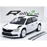 Škoda Fabia Rally2 evo Plain Body Fox18 1:18