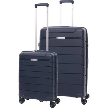 Sada cestovních kufrů AEROLITE T-155 2 ks - tmavě modrá