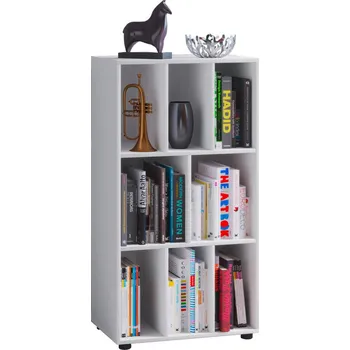 Šatní skříň Regál Wotino bílá, bílá, 60 cm, 114 cm, 40 cm