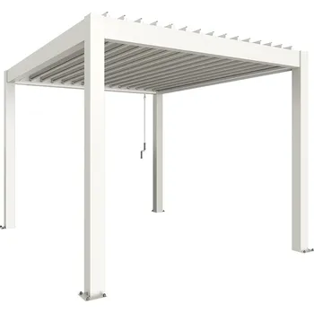Zahradní domek Biohort Pergola 3x3,5m, bílá