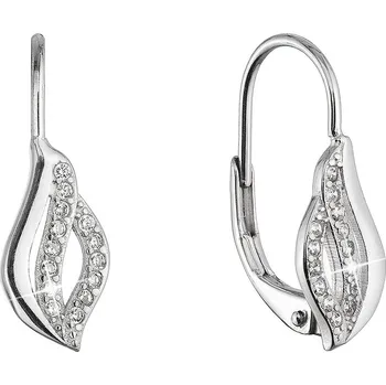 Náušnice Evolution Group Stříbrné náušnice vlnky 11542.1