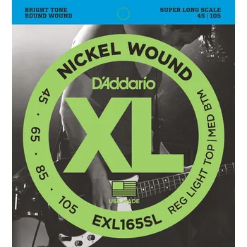 Hudební nástroj D'Addario EXL165SL Struny pro baskytaru