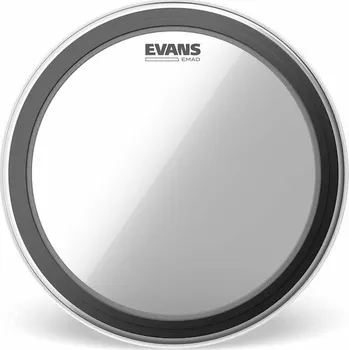 Bicí nástroj Evans BD20EMAD EMAD Clear 20" Blána na buben