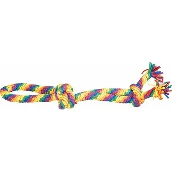 Hračka pro psa Duvo+ Duvoplus Sweater přetahovadlo 3 uzle s okem (60 cm)