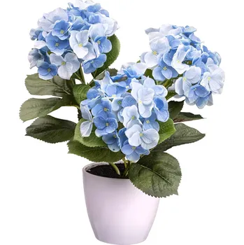 umělá květina Gasper Umělá hortenzie, 32 cm, modrá 490850