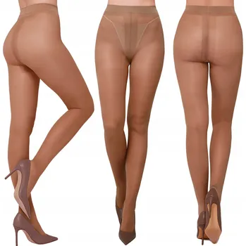 Podprsenka Punčocháče hladké Annes béžové 40 den polyamid s push-up velikost S