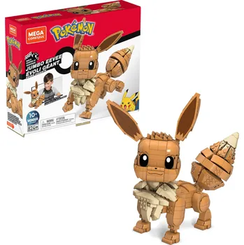 ostatní stavebnice Stavebnice Mega Bloks Pikachu Eevee 824 dílků 10 let +