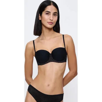 Podprsenka Dámská podprsenka Signature Sheer WDP - BLACK - černá 0004 - TRIUMPH BLACK 85C