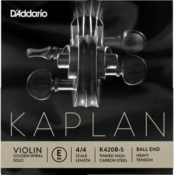 Hudební nástroj Kaplan K420B-5 Gss E HVY Struny pro housle