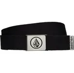 Volcom pásek Circle Web Belt Black | Černá | Velikost One Size