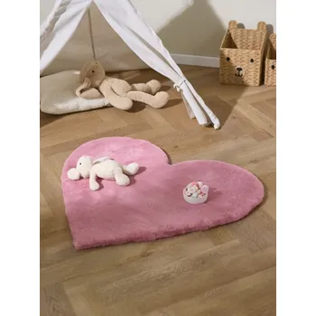 Koberec Sinsay - Koberec s umělou kožešinou - růžová - 669FT-30X - 669FT-30X-ONE-1