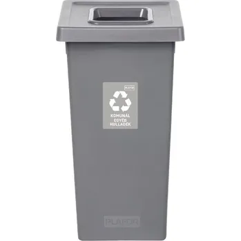 Odpadkový koš IGOTREND Igotrend, 723005 Koš na tříděný odpad 75 l, FIT BIN šedá/šedá